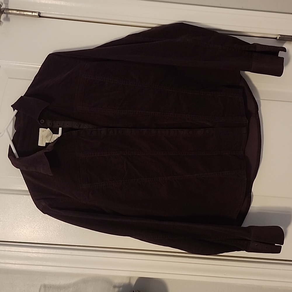 Liz clairborn lightweight corduroy shirt/jacket
